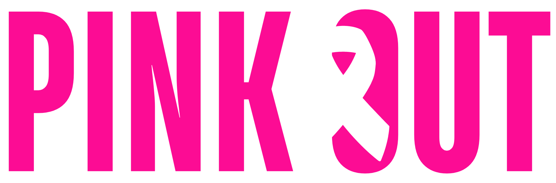 Pink Out Text